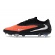 Chaussures Nike Phantom 6 L Elite FG Rouge Noir