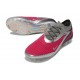 Chaussures Nike Phantom 6 L Elite FG Rouge Gris Argent