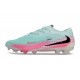 Chaussures Nike Phantom 6 L Elite FG Pistachio Frost Rose Noir