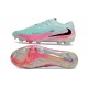 Chaussures Nike Phantom 6 L Elite FG Pistachio Frost Rose Noir