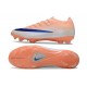 Crampons de Football Nike Mercurial Vapor 17 Elite FG Orange Bleu