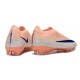 Crampons de Football Nike Mercurial Vapor 17 Elite FG Orange Bleu