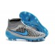 Chaussette Sport Nouvelle Nike Magista Obra FG Gris Bleu