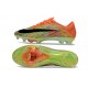 Crampons de Football Nike Mercurial Vapor 17 Elite FG Orange Vert Noir