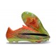 Crampons de Football Nike Mercurial Vapor 17 Elite FG Orange Vert Noir