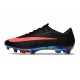 Crampons de Football Nike Mercurial Vapor 17 Elite FG Noir Orange
