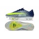 Crampons de Football Nike Mercurial Vapor 17 Elite FG Bleu Jaune
