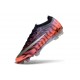 Crampons de Football Nike Mercurial Vapor 17 Elite FG Orange Noir Argent