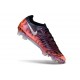 Crampons de Football Nike Mercurial Vapor 17 Elite FG Orange Noir Argent