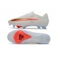 Crampons de Football Nike Mercurial Vapor 17 Elite FG Blanc Orange Or