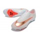 Crampons de Football Nike Mercurial Vapor 17 Elite FG Blanc Orange Or