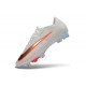 Crampons de Football Nike Mercurial Vapor 17 Elite FG Blanc Orange Or