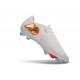 Crampons de Football Nike Mercurial Vapor 17 Elite FG Blanc Orange Or