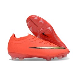 Crampons de Football Nike Mercurial Vapor 17 Elite FG Rouge Or