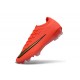 Crampons de Football Nike Mercurial Vapor 17 Elite FG Rouge Or