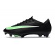 Crampons de Football Nike Mercurial Vapor 17 Elite FG Noir Vert
