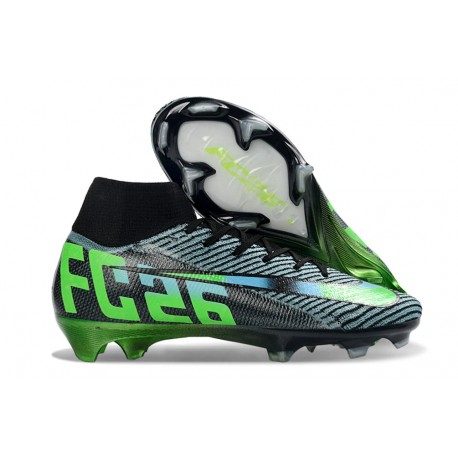 Nike Air Zoom Mercurial Superfly X Elite FG Noir Vert