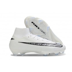Nike Air Zoom Mercurial Superfly X Elite FG Blanc Noir