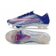 Crampons de Football Nike Mercurial Vapor 17 Elite FG Bleu Argent