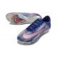Crampons de Football Nike Mercurial Vapor 17 Elite FG Bleu Argent
