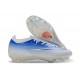 Chaussures Nike Air Zoom Mercurial Vapor XVII Elite FG Bleu Blanc