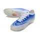 Chaussures Nike Air Zoom Mercurial Vapor XVII Elite FG Bleu Blanc