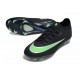 Chaussures Nike Air Zoom Mercurial Vapor XVII Elite FG Noir Vert Illusion