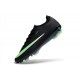 Chaussures Nike Air Zoom Mercurial Vapor XVII Elite FG Noir Vert Illusion