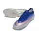 Chaussures Nike Air Zoom Mercurial Vapor XVII Elite FG Bleu Argent Rose