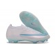 Chaussures Nike Air Zoom Mercurial Vapor XVII Elite FG Blanc Bleu