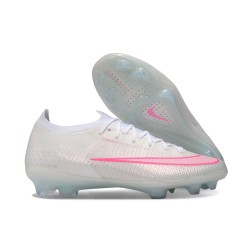 Chaussures Nike Air Zoom Mercurial Vapor XVII Elite FG Blanc Rose