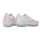 Chaussures Nike Air Zoom Mercurial Vapor XVII Elite FG Blanc Rose