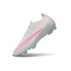 Chaussures Nike Air Zoom Mercurial Vapor XVII Elite FG Blanc Rose