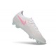 Chaussures Nike Air Zoom Mercurial Vapor XVII Elite FG Blanc Rose