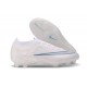 Chaussures Nike Air Zoom Mercurial Vapor XVII Elite FG Blanc Bleu Ciel