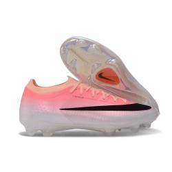 Chaussures Nike Air Zoom Mercurial Vapor XVII Elite FG Rose Noir