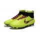 Chaussette Sport Nouvelle Nike Magista Obra FG Fluo Jaune