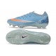 Chaussures Nike Air Zoom Mercurial Vapor XVII Elite FG Ciel Bleu Rouge