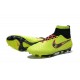 Chaussette Sport Nouvelle Nike Magista Obra FG Fluo Jaune