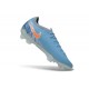 Chaussures Nike Air Zoom Mercurial Vapor XVII Elite FG Ciel Bleu Rouge