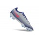 Chaussures Nike Air Zoom Mercurial Vapor XVII Elite FG Bleu Rouge