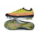 Chaussures Nike Air Zoom Mercurial Vapor XVII Elite FG Jaune Noir