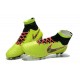 Chaussette Sport Nouvelle Nike Magista Obra FG Fluo Jaune