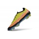 Chaussures Nike Air Zoom Mercurial Vapor XVII Elite FG Jaune Noir