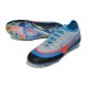 Crampon de Foot Nike Zoom Mercurial Vapor 17 Elite FG Bleu Gris Rouge