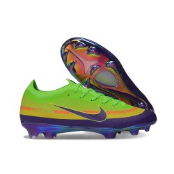 Crampon de Foot Nike Zoom Mercurial Vapor 17 Elite FG Vert Violet