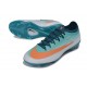 Crampon de Foot Nike Zoom Mercurial Vapor 17 Elite FG Vert Orange