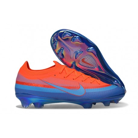 Crampon de Foot Nike Zoom Mercurial Vapor 17 Elite FG Rouge Bleu