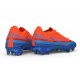 Crampon de Foot Nike Zoom Mercurial Vapor 17 Elite FG Rouge Bleu