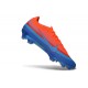 Crampon de Foot Nike Zoom Mercurial Vapor 17 Elite FG Rouge Bleu